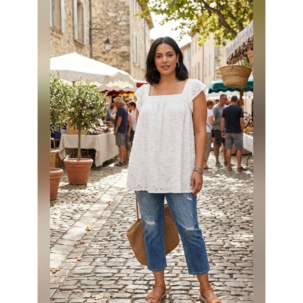 Lauren Conrad Womens Plus Tank Top Sz 4X New